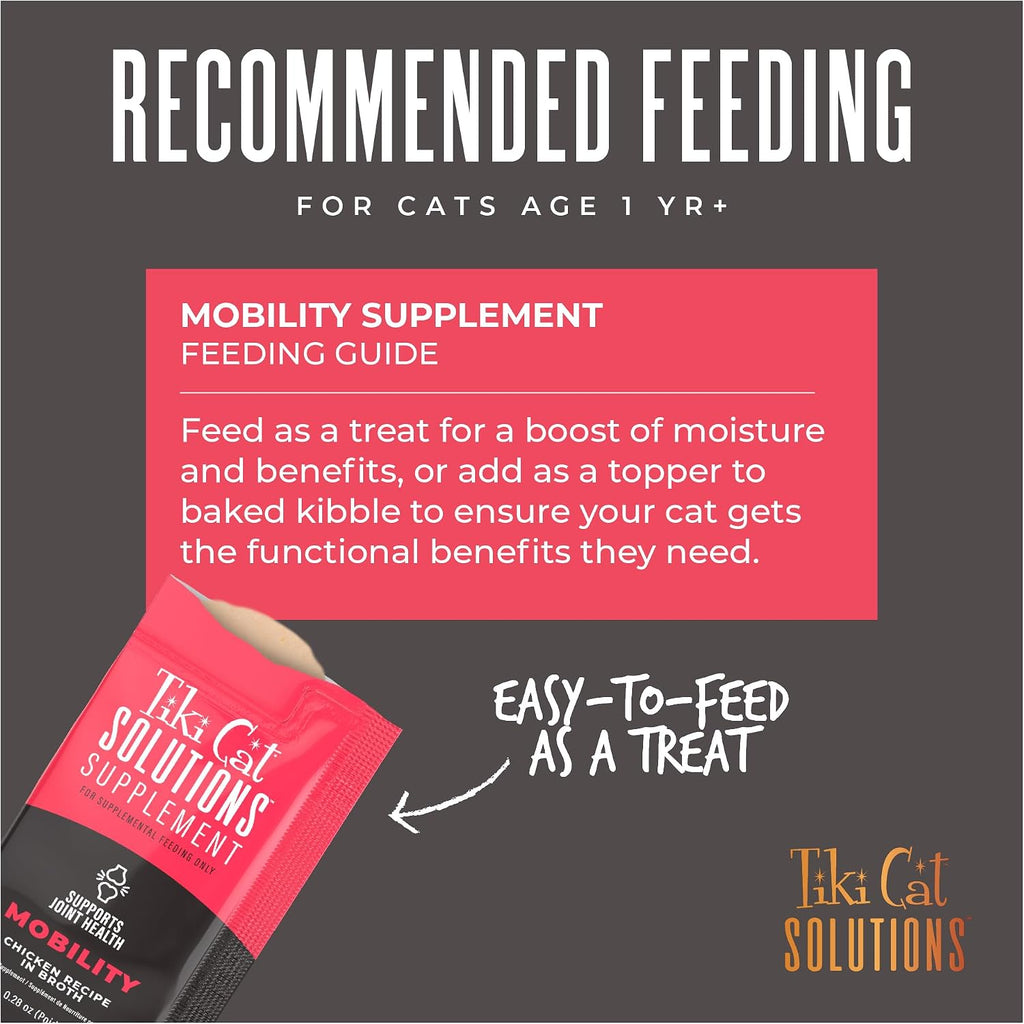 Tiki Cat Solutions Mobility Mousse 20 count pack display