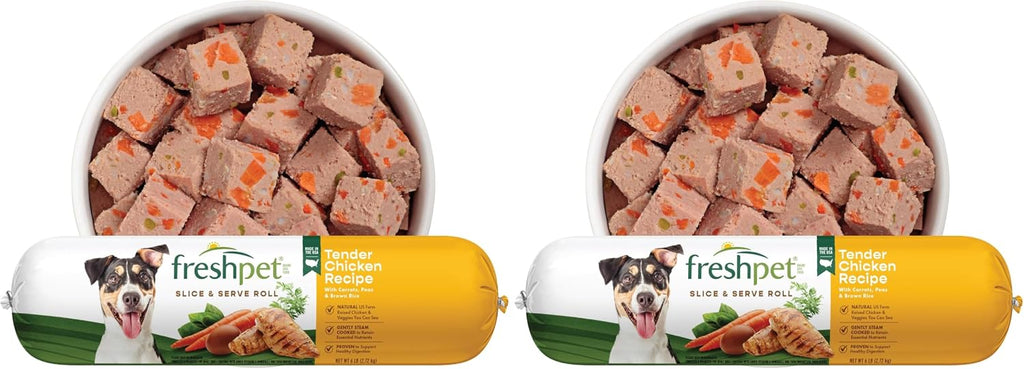 Freshpet Dog Food, Slice and Serve Roll, Tender Chicken Recipe, 16 Oz - Image 12