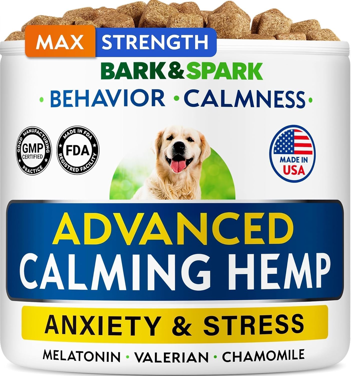 BARK&SPARK Glucosamine Chondroitin Dog Hip & Joint Supplement - Joint Pain Relief - Hip & Joint Chews - Joint Support Large Small Breed - Senior Doggie Vitamin Pill Joint Health - Image 13