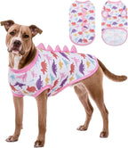 UPF 50+ Sun Protection Dog Shirt - Sleeveless Cooling Vest for Large Dogs Boy, Quick-Dry Pet T-Shirt with Funny Dinosaur Horns, UV Protective Breathable Dog Clothes U-COSBX01L - Image 12