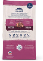 Natural Balance Limited Ingredient Adult Dry Dog Food - Balanced Nutrition for Adult Dogs - Grain-Free, Soy-Free Recipe - Limited Ingredient Formula - 22 lb - Reserve Sweet Potato & Venison Recipe - Image 10