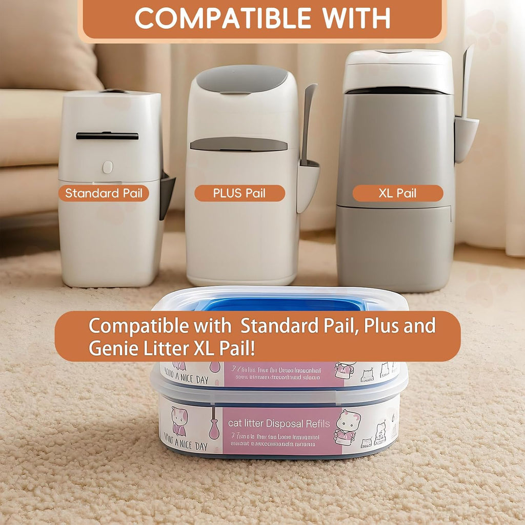 Seven layer film technology demonstration on pet waste refill cartridge