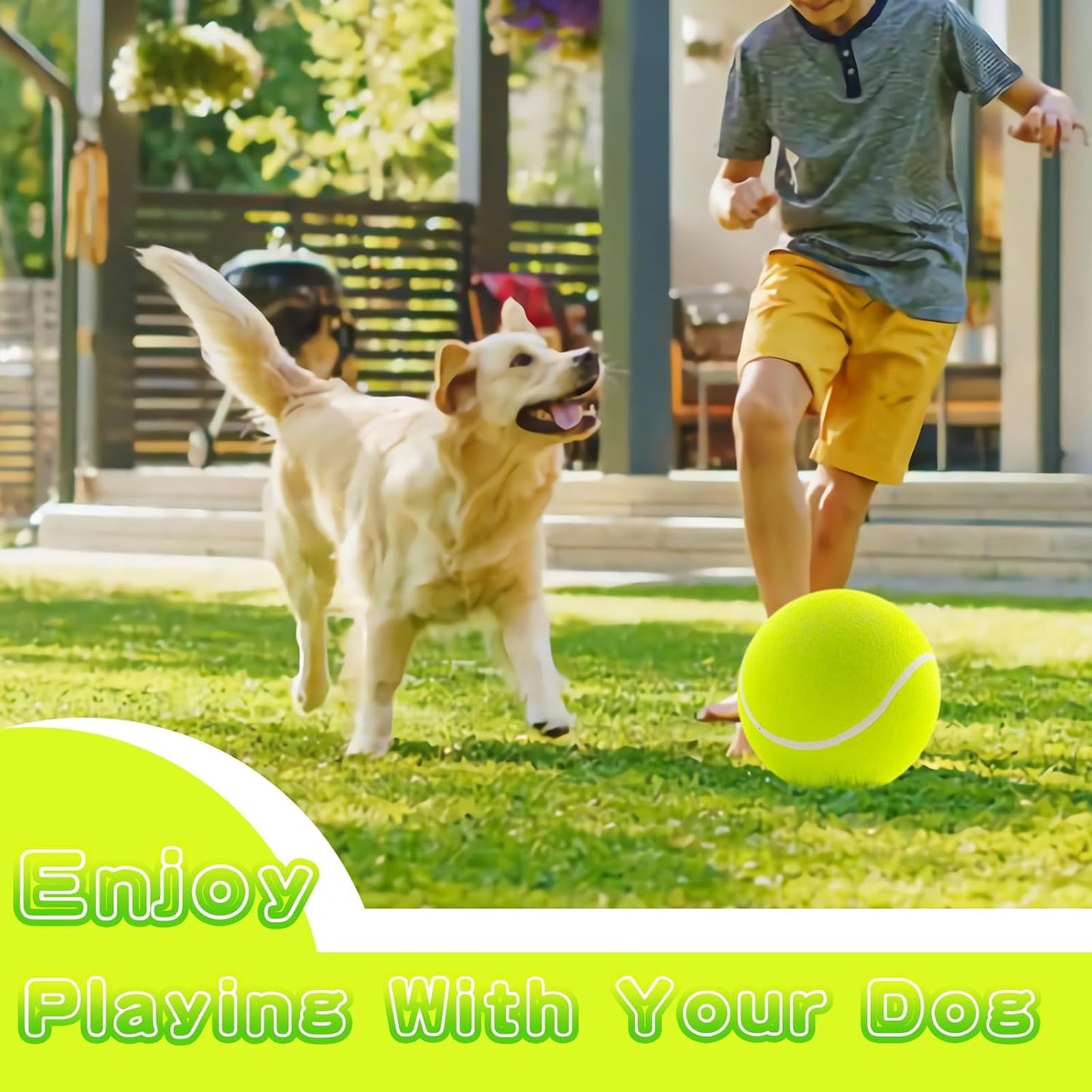 Outdoor sports toy for dogs 9.5 inch size