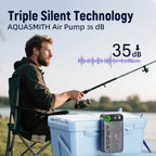 Aquasmith aerator with hose and air stone accessories
