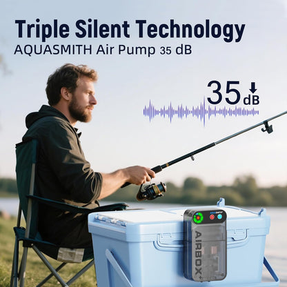 Aquasmith aerator with hose and air stone accessories