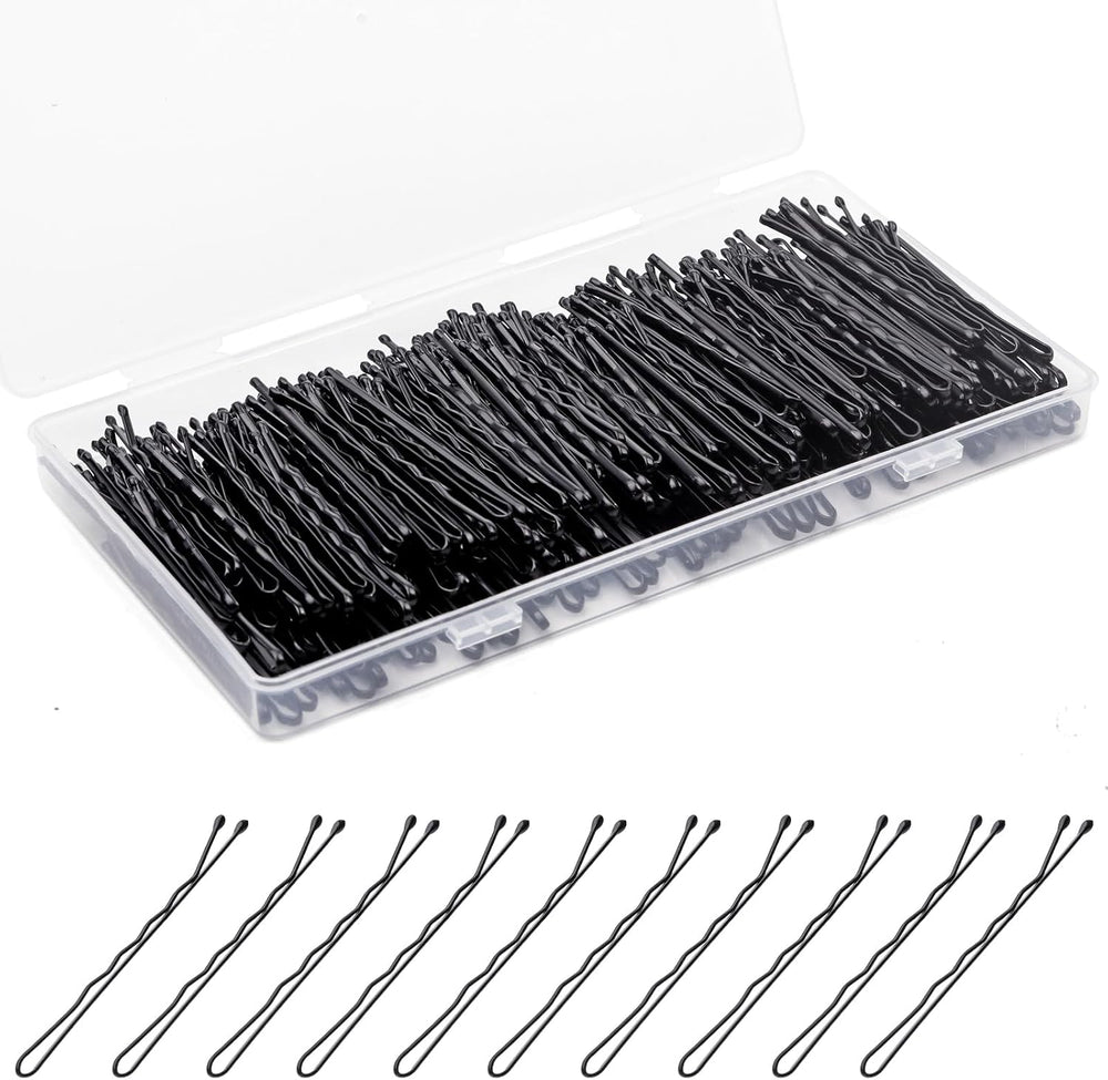 Fosvrde bobby pins front view showcasing the storage box