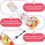 Fiyooau washable bird nappy featuring fruit patterns