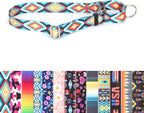 YOUALSO pink daisy dog collar on a walk demonstrating no slip security