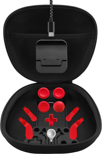 Complete Component Pack for Xbox Elite Controller Series 2 - Accessories Includes 1 Carrying Case, 1 Charging Dock, 1 Charger Cable, 4 Thumbsticks, 4 Paddles and 1 Adjustment Tool(BLACK) - Image 10