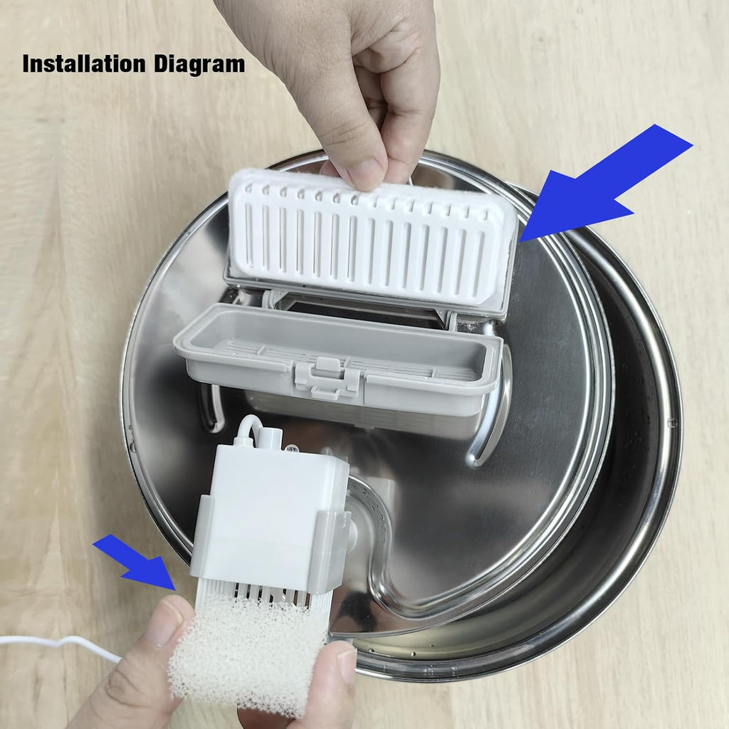 Hicuper PET HS001 US filter replacement components
