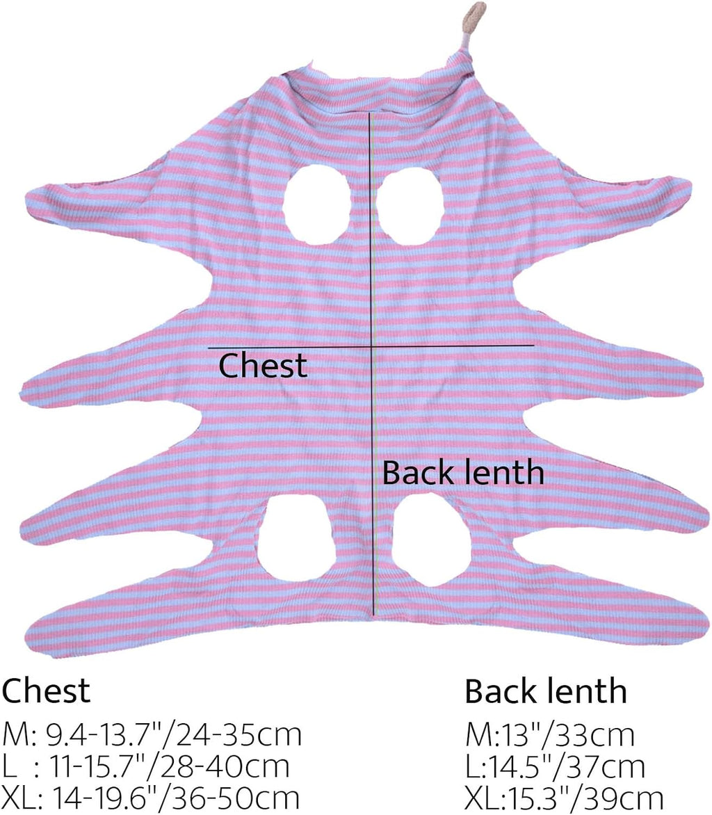 Lamiaraga pet surgical clothing size reference