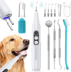 Pet Ultrasonic Tooth Cleaner,Dog Plaque Remover Tool,White | dog teeth cleaning,plaque remover for teeth,dog tartar and plaque remover,plaque off for dogs,5 Mode Pet Teeth Cleaning Kit - Image 12