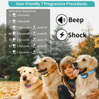 Waterproof PetJoy dog training collar close up detail