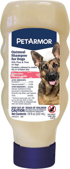 PetArmor anti flea and tick shampoo for dogs full product packaging