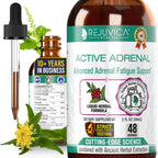 Rejuvica Health Active Adrenal front view dropper bottle packaging