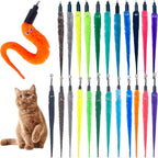 TIENAILING brand premium replacement worms for indoor cat hunting games