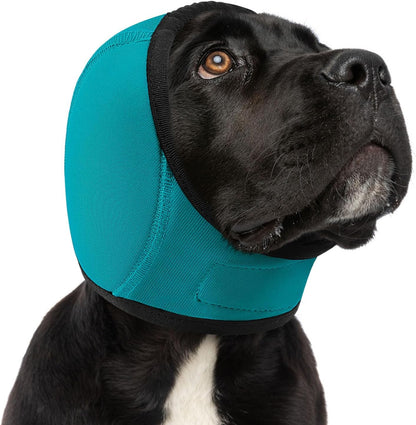 Dog Calming Hoodie - No Shake Ear Wraps for Dogs, Water Resistant Ear Cover Anxiety Relief, Noise Protection Ears Muffs for Firework, Grooming, Thunderstorms, Swimming, Bathing, Black S - Image 10