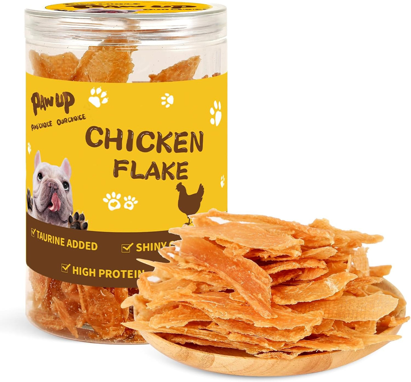 PAWUP Chicken Jerky Strips Dog Treats, Low Fat High Protein, Natural Chicken Dog Jerky, Training Treats for Small & Medium Dogs, 12.5 oz - Image 10