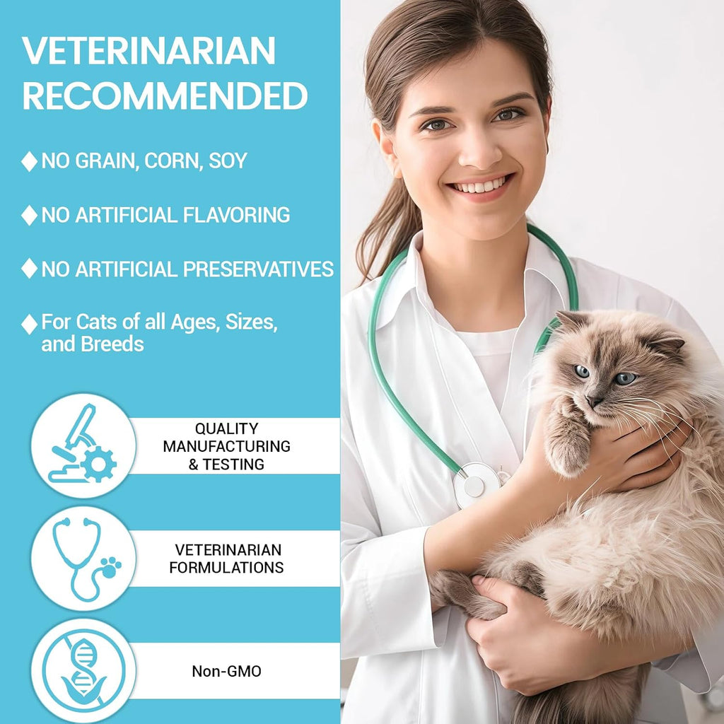 Clidelan HydraRegen cat supplement bottle isolated on white background