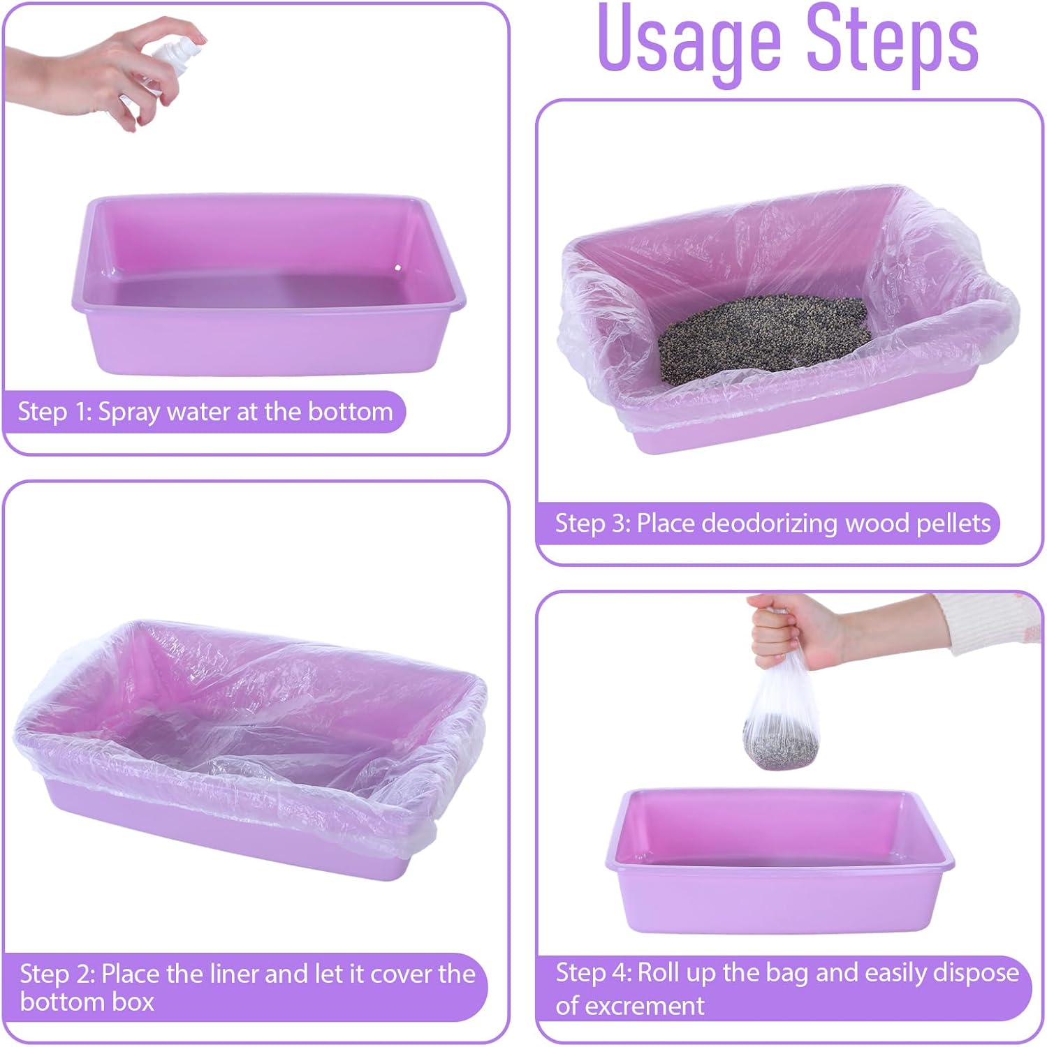 Demonstration of the leak-proof PE plastic material