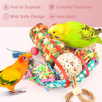KATUMO hanging bird shredding toy for parakeets and cockatiels