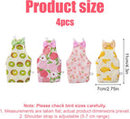 Skrfren parrot flight suit fruit pattern