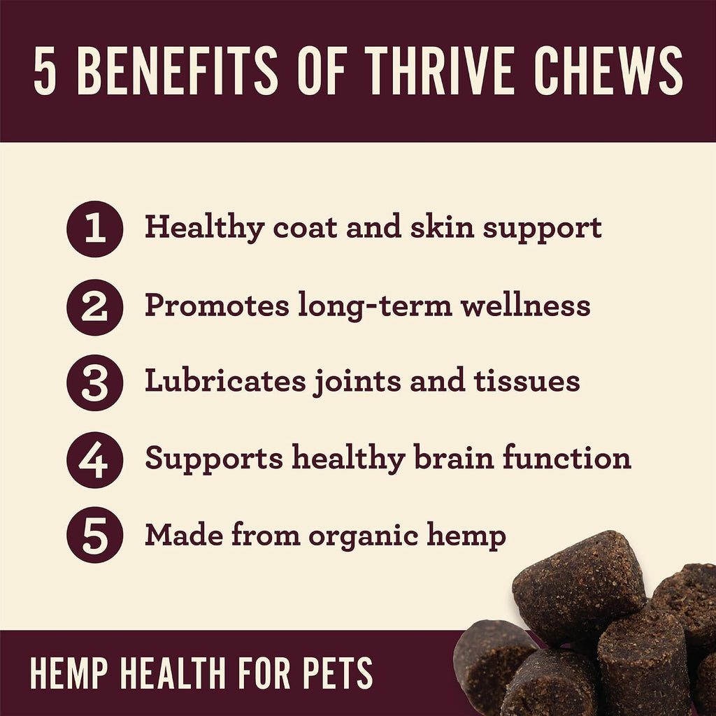 Hemp Well cat wellness chews 60 count pouch
