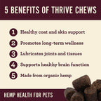 Hemp Well cat wellness chews 60 count pouch