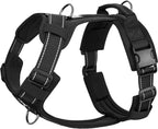 OneTigris Dog Harness No Pull, Adjustable Tactical Harness with Soft Padding, Y-Shaped Reflective Easy Walk Dog Harness for Medium and Large Dogs - Image 11