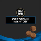 USA sourced veterinary canine health supplement soft chews for skin barrier