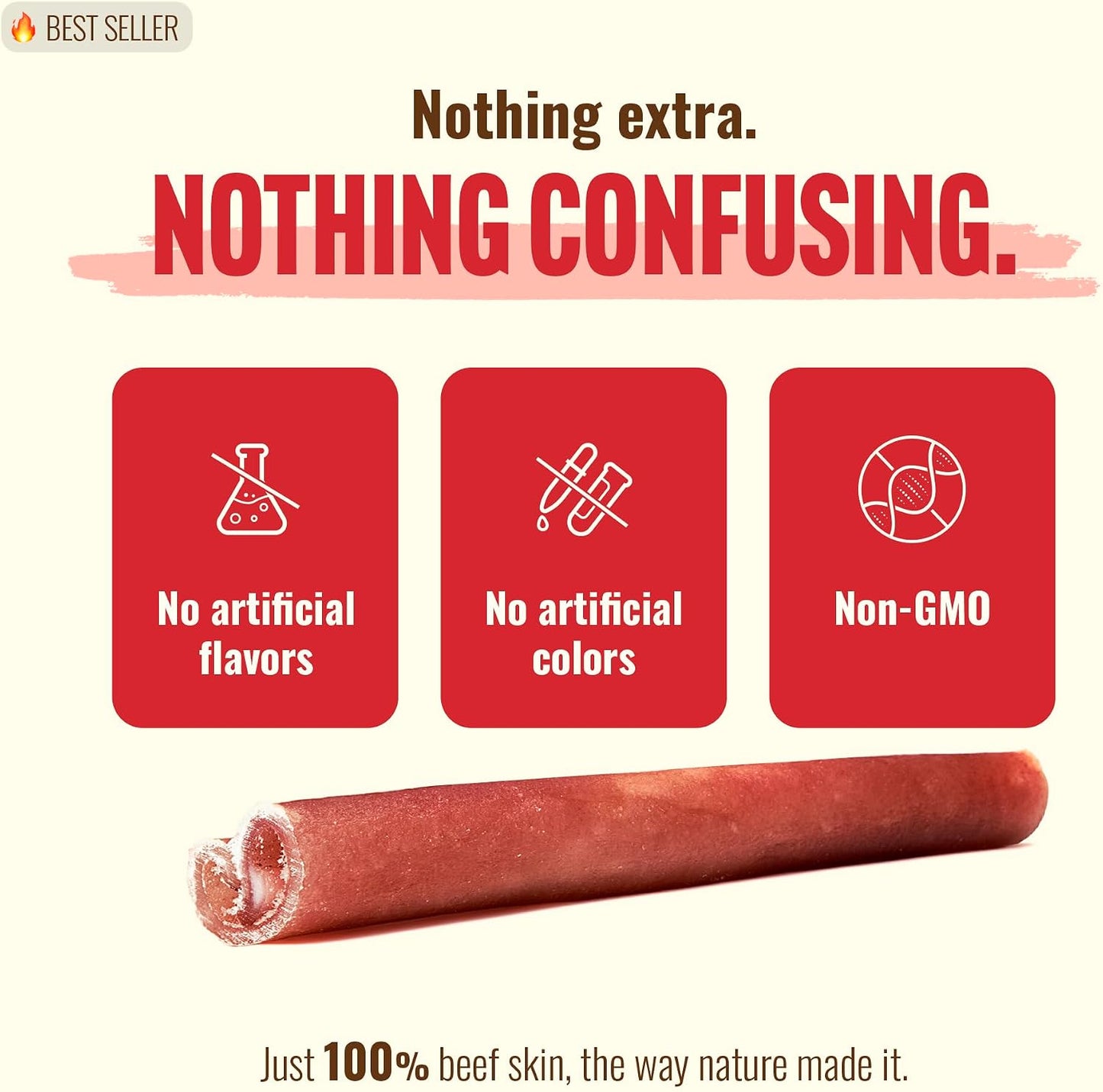Authentic USA imported high protein natural collagen dog chews