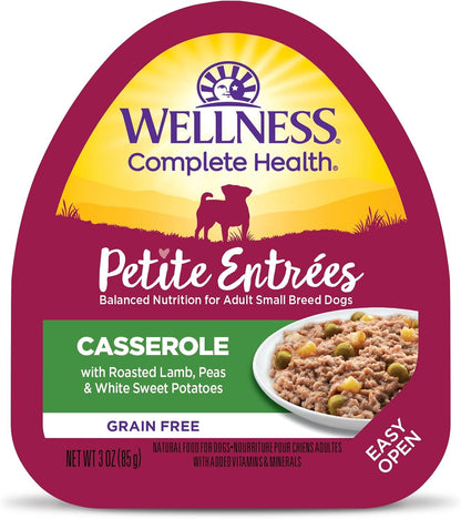 Wellness Petite Entrees Mini Filets Small Breed Adult Wet Dog Food, Grain Free, Natural, Tender Turkey, Green Beans, and White Sweet Potato, 3 oz, Pack of 12 Cups - Image 11
