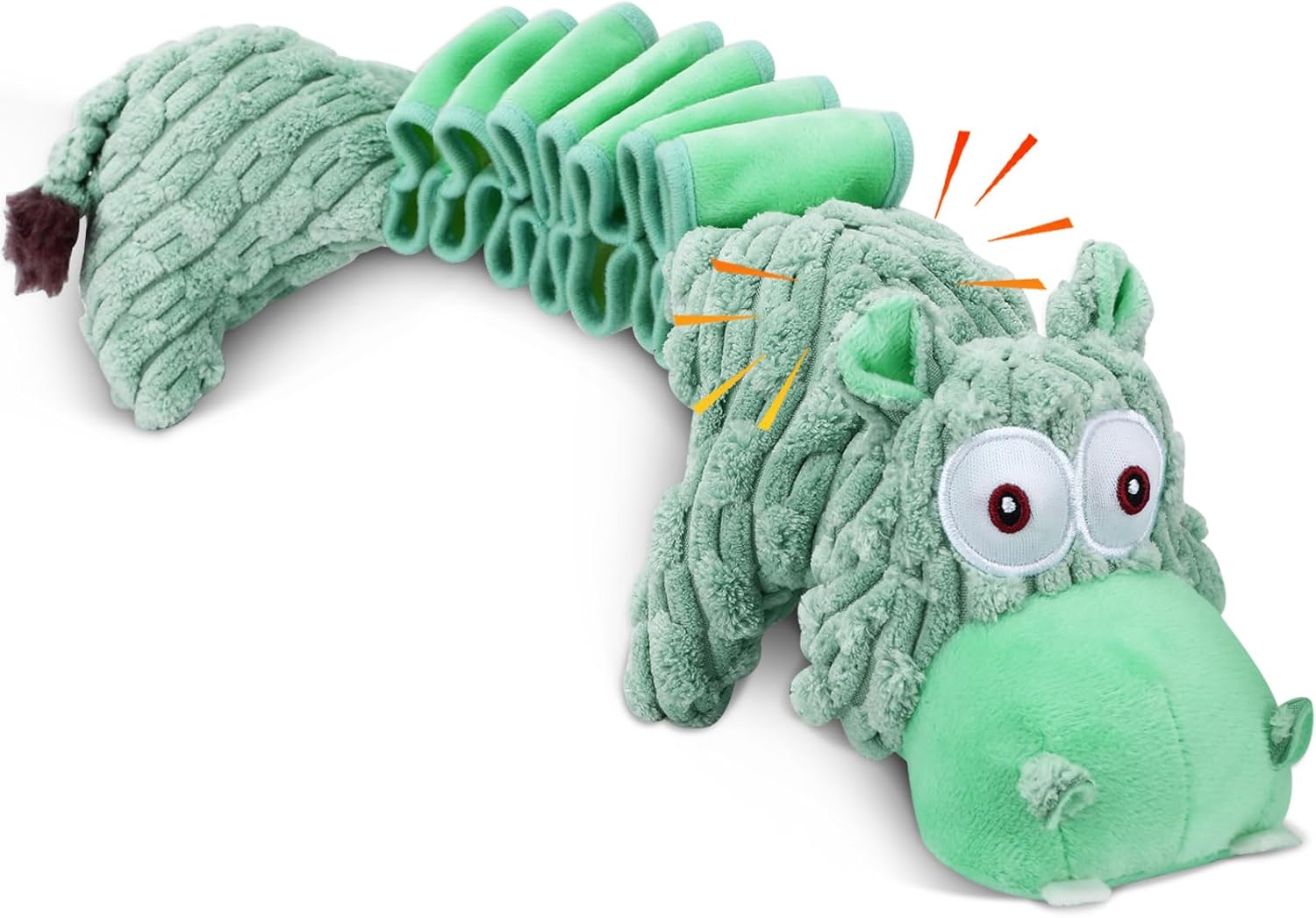 Drmstow Interactive Dog Toys for Large Dogs - Durable Rope Tug of War Toy with Squeaker & Crinkle - Tough Plush Chew Toys for Teeth Cleaning, Boredom Relief & Active Play - Image 10