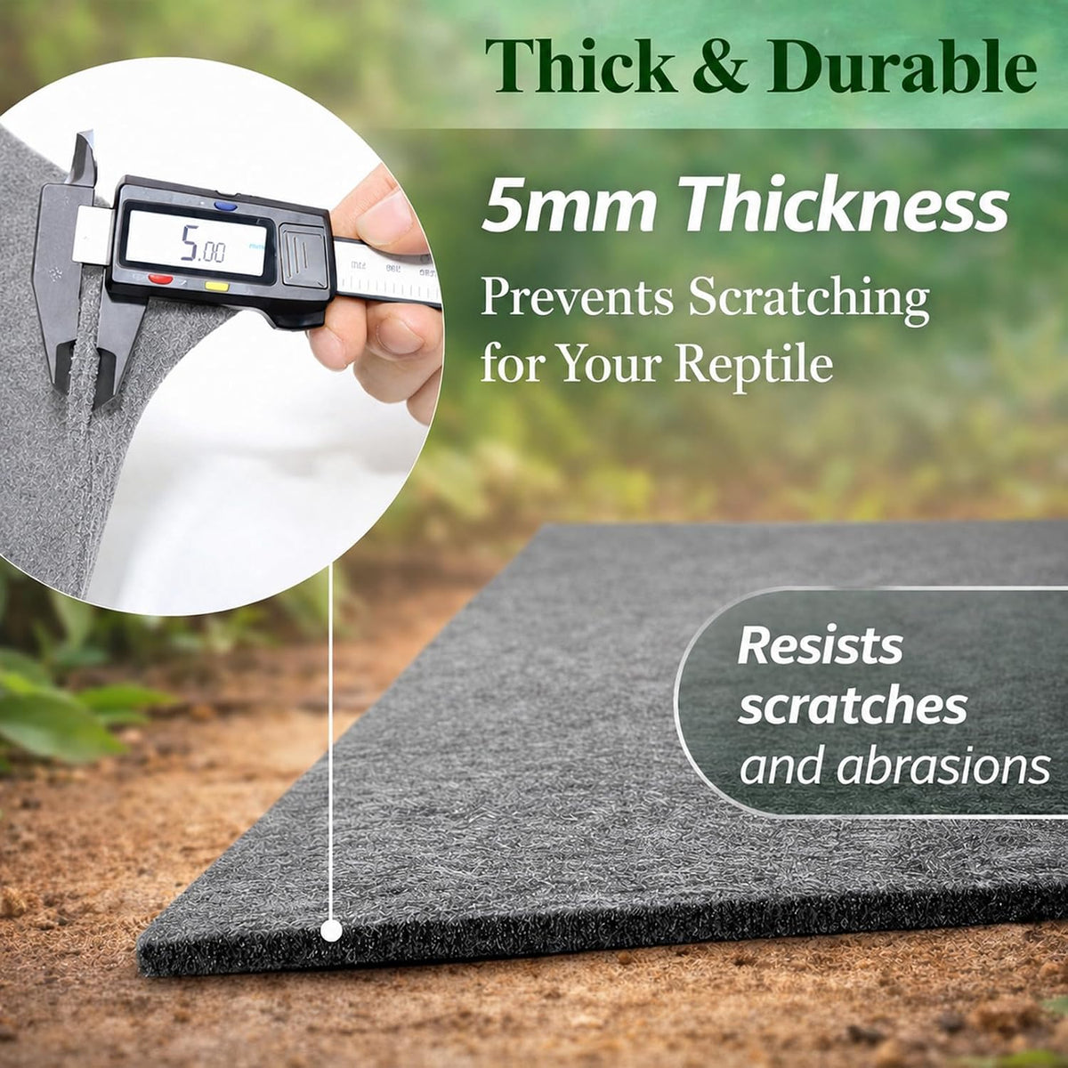 Hercocci reptile cage mat texture closeup