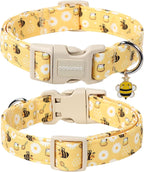 Dogwong bee designer puppy collar adjustable buckle detail