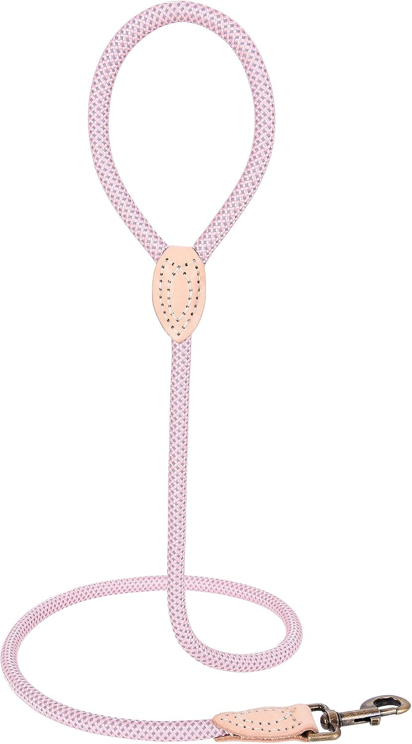 Mile High Life mountain climbing style dog lead illustrating the thick shock absorbing woven pattern