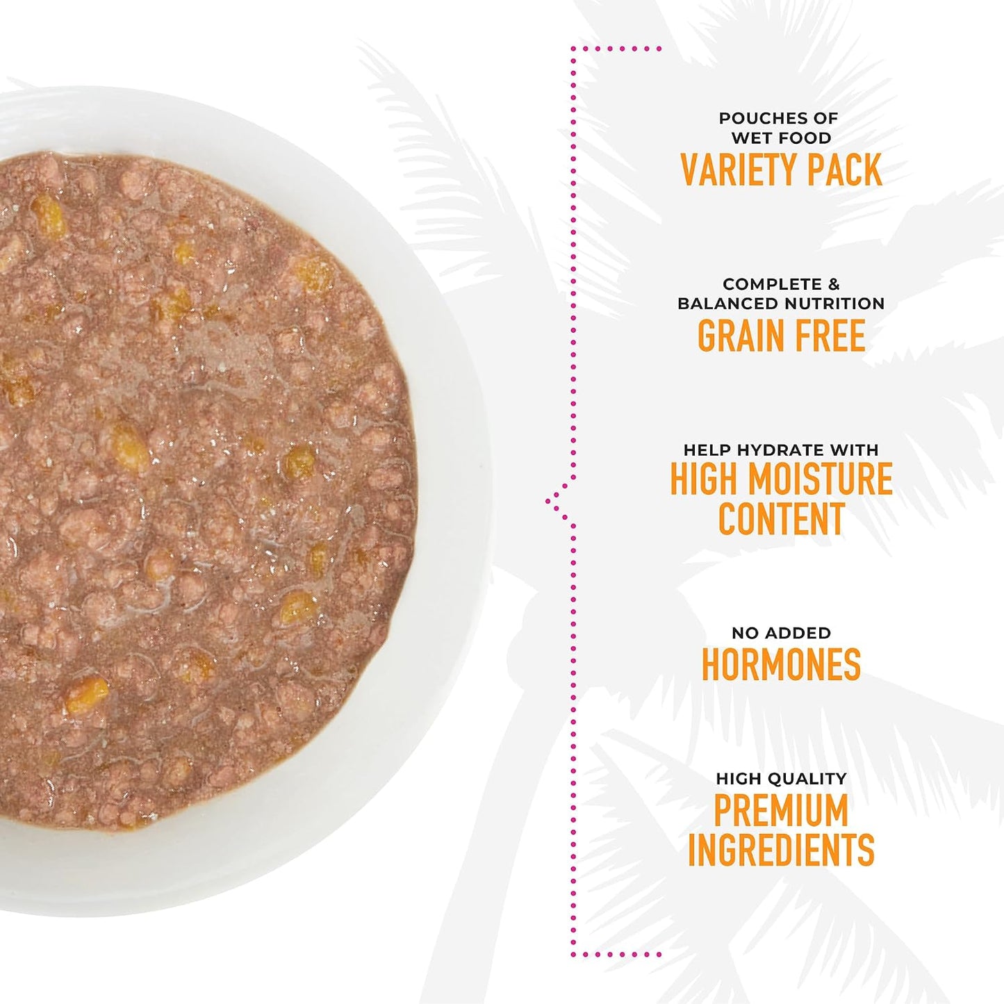 Tiki Pets imported grain free wet cat food variety pack unboxing context