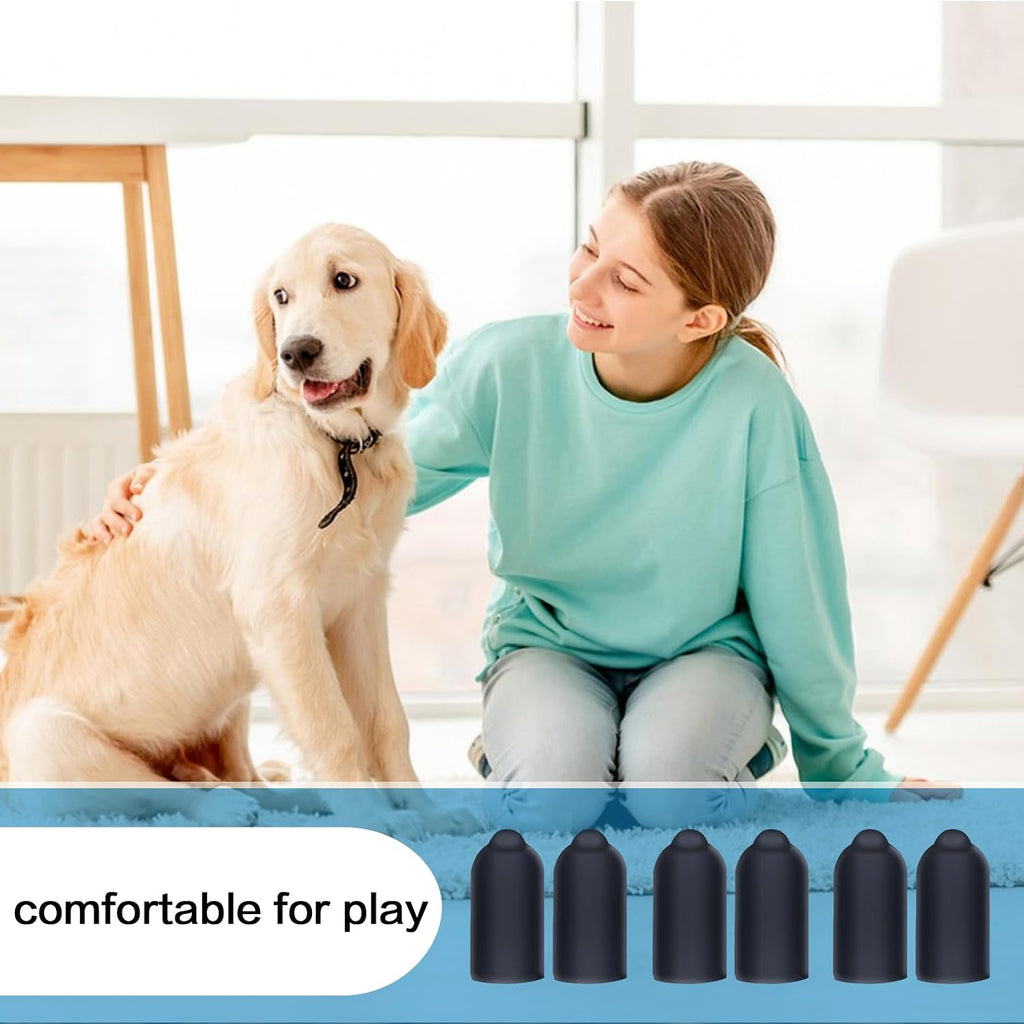 Pack of twenty four premium silicone protective tips for canine training collars.