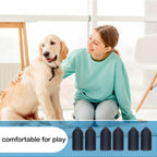 Pack of twenty four premium silicone protective tips for canine training collars.