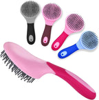 Close up of non-slip grip mane comb