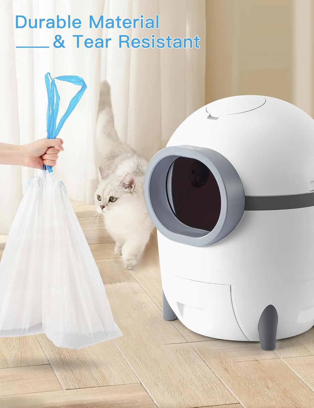 Bupplee litter box bag roll detail