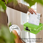 AWoHH leak proof automatic cat litter bags double sealed side view