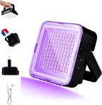 Benss Rechargeable Ultraviolet Black Light front view displaying the one hundred LED panel.