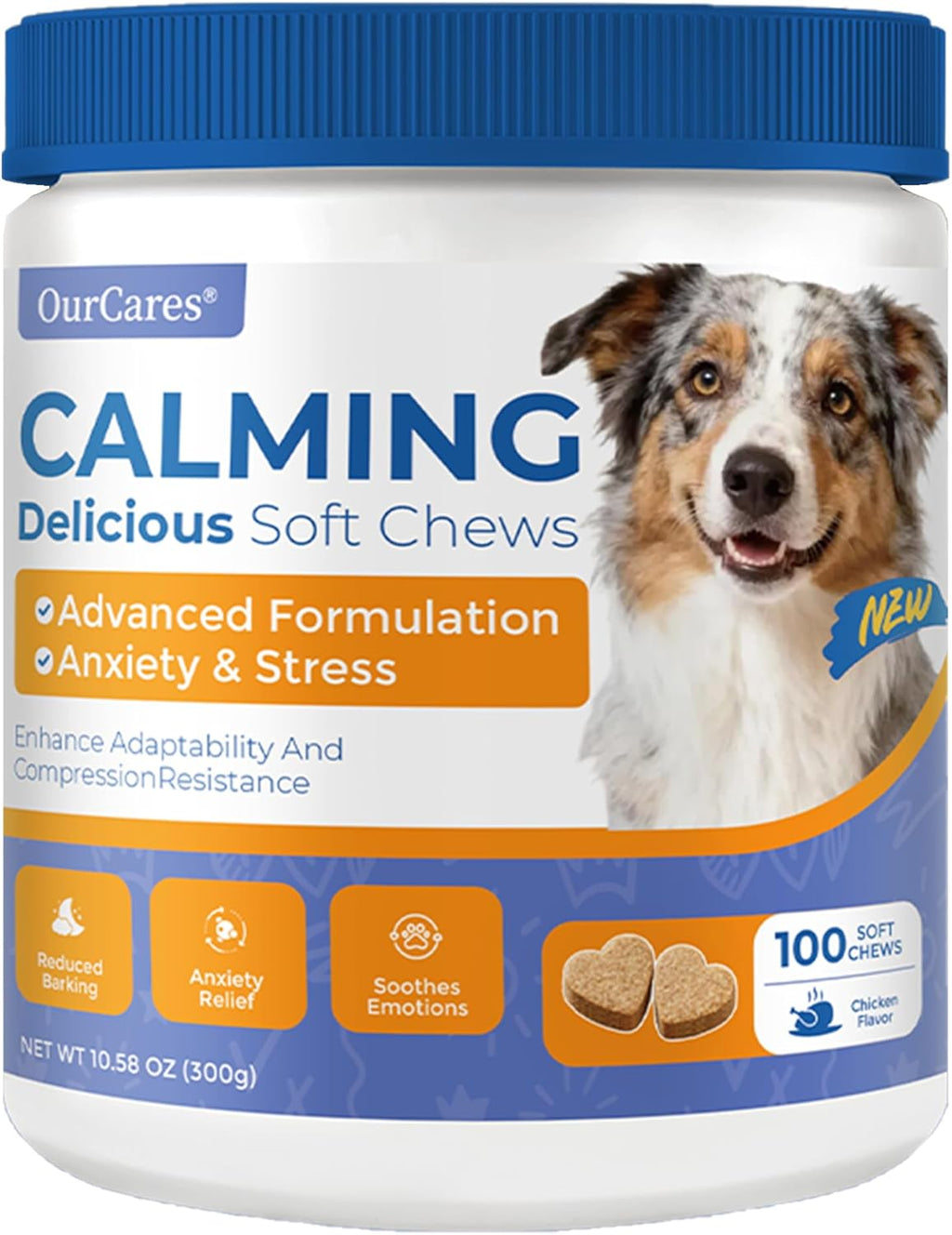 Natural calming remedy for dogs experiencing nighttime restlessness and vet visits.