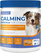 Natural calming remedy for dogs experiencing nighttime restlessness and vet visits.