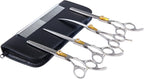 7" Curved Thinner Dog Scissor, Curved Blender Scissors, 40 Teeth, 30% Thinning Rate, Professional Pet Shear for Groomer, Ergonomic Dog Grooming Scissor, Dogs Shear for Grooming - Image 12