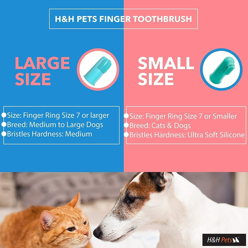 Teal silicone finger toothbrush for effective plaque removal
