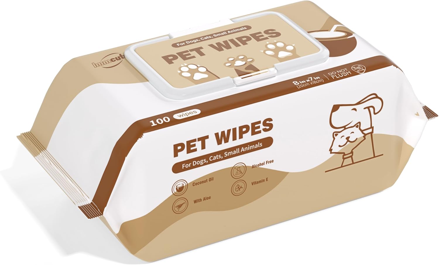 400 Unscented Dog Wipes for Paws and Butt Large Thick Puppy Wipes for Dogs Face and Body Dog Wipes Cleaning Deodorizing Cat Wipes Cleaning Fur and Butt Big Doggie Wipes Doggy Wipes Bum Dog Ear Wipes - Image 12