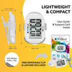 3DActive simple step counter showing the large 1.7 inch easy-read display.
