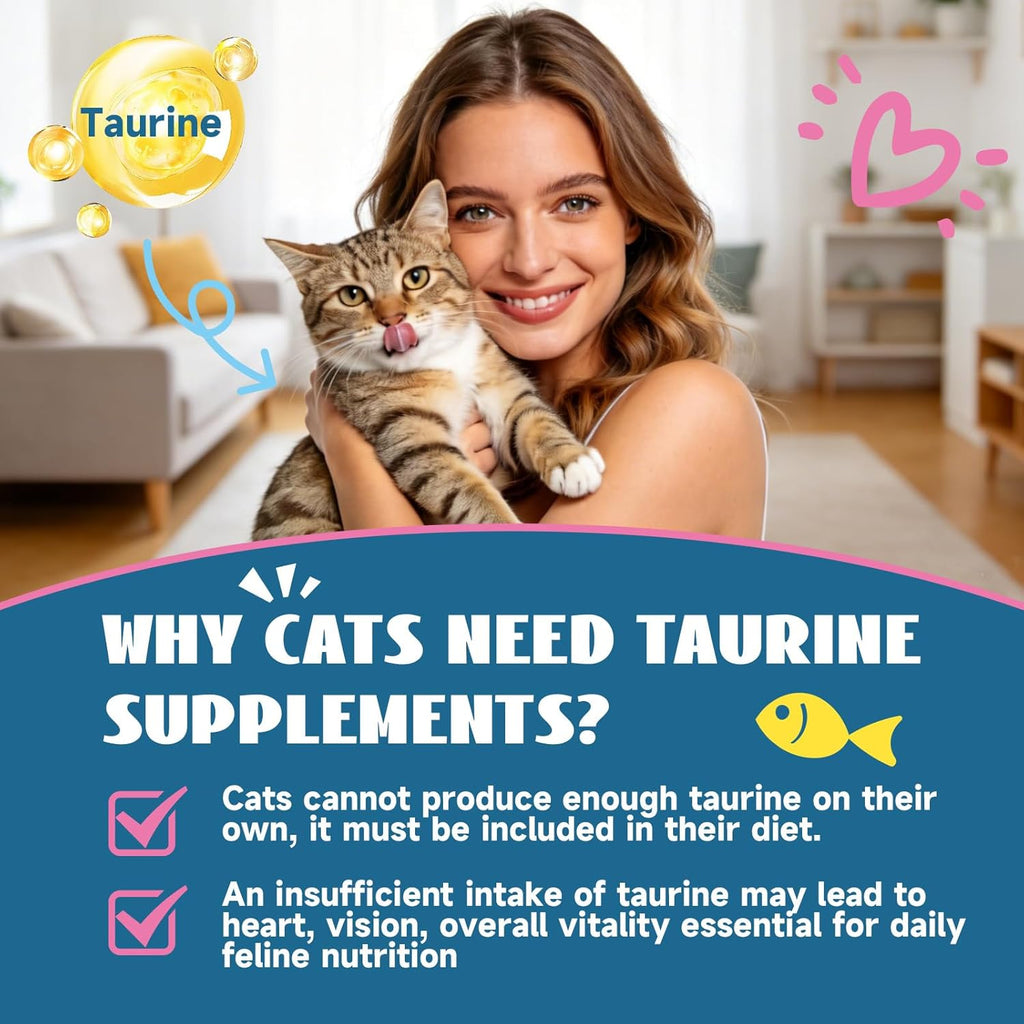 Ingredients list on Brightbarki liquid feline heart and vision supplement
